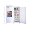 Tủ đông đứng Hòa Phát Funiki 208 lít 7 ngăn HUF 450SR1 - Hàng chính hãng