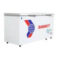 Tủ đông sanaky inverter VH 6699W3, 500 lít, 1 ngăn đông, 1 ngăn mát, dàn lạnh đồng
