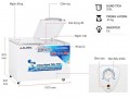 Tủ Đông Mát FCA-3600CI, 350 Lít Inverter