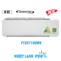 Điều hòa Daikin Inverter 2 chiều 24.000BTU FTXV71QVMV/RXV71QVMV