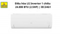 Điều hòa LG DUALCOOL Inverter 1 chiều 24.000BTU IEC24G1 – Thái Lan 